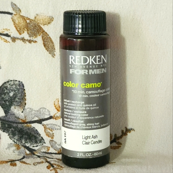 Redken For Men 5 Minute Color Camo Custom Gray Camouflage: Light Ash ~New - Picture 3 of 3
